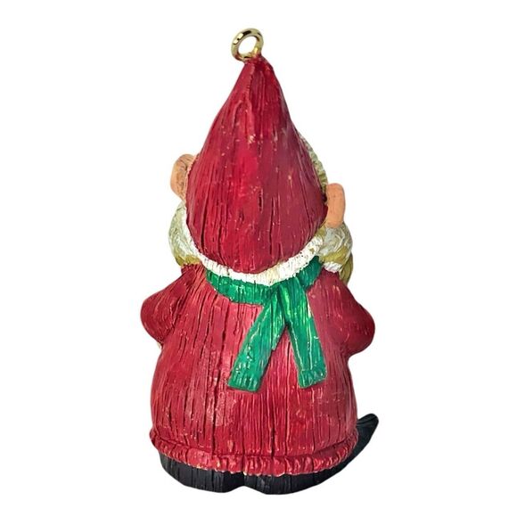 Hallmark Keepsake Ornament Old World Gnome 1989 Christmas Tree Vintage Elf Troll - Picture 3 of 10